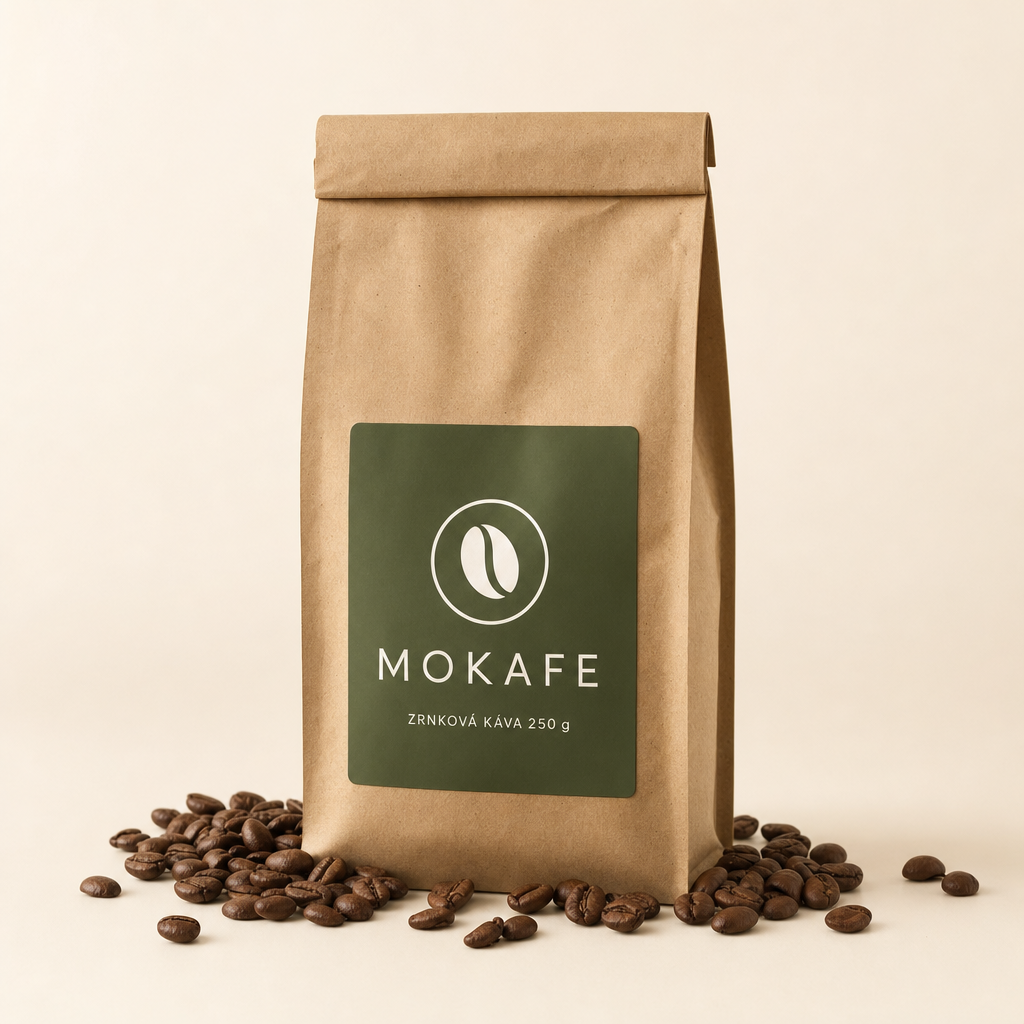 Zrnková káva Mokafe
